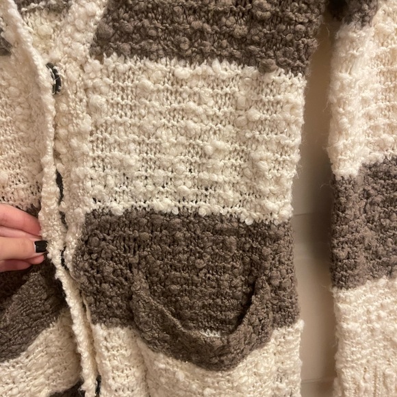 Free people Rugby striped Boucle Sweater - Picture 5 of 7